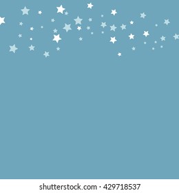 Blue Stars Background