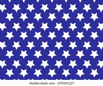 Blue Stars Background