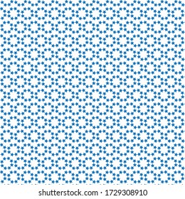 Estrellas azules diseñadas como círculo para el fondo