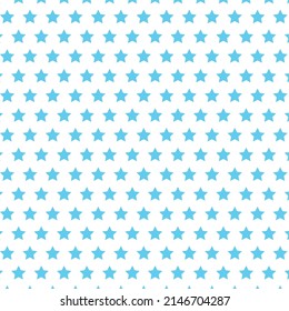 blue stars pattern on white background