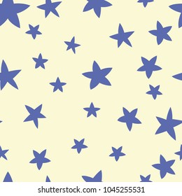  blue stars pattern vector illustration 