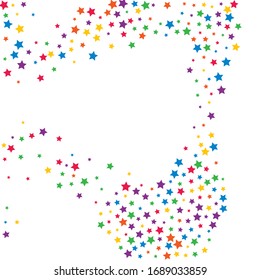 Afiche de las estrellas azules. Textura verde moderna. Saludo Red Sparkling. Fondo Starry Amarillo. Confetti Rosa Moderno. Festividad de la camada morada. Tarjeta de verano. Fiesta.