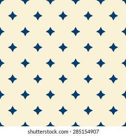 Blue stars seamless background. vector design illustration.