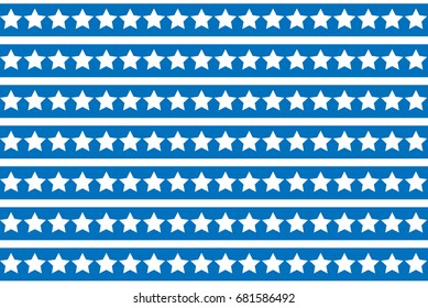 blue stars and stripes pattern