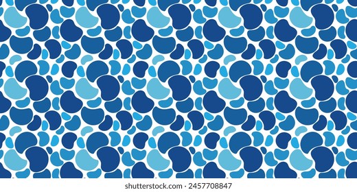 azulejos de piedra azul patrón sin fisuras