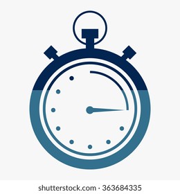Blue Stopwatch icon