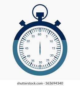 Blue Stopwatch icon