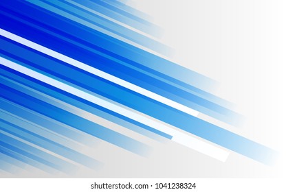 Fondo abstracto de líneas rectas azules, ilustración vectorial