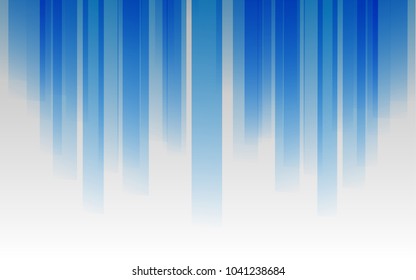 Blue straight lines abstract background, vector illustration