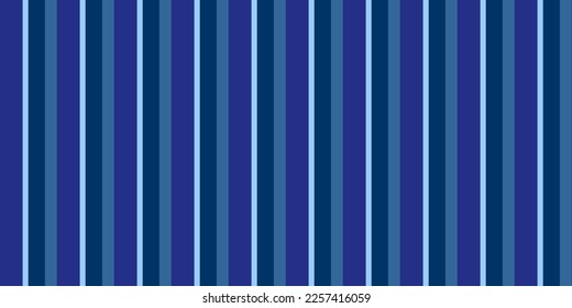 Blue Stripe pattern vector Background. Colorful stripe abstract texture. Fashion print design. Vertical parallel stripes Wallpaper wrapping fashion Fabric design, Textile swatch. Blue Dark Green Line