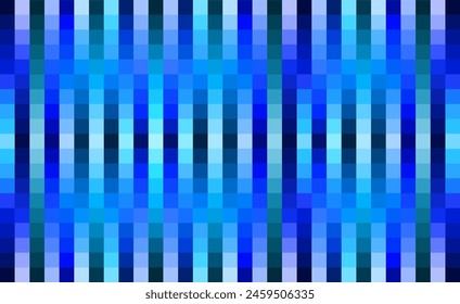 Blauer Streifen Pixel Quadrat Abstrakter Hintergrund