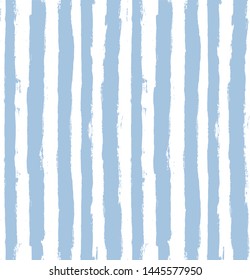 blue stripe Seamless pattern. vector Hand drawn striped geometric background. paint ink brush strokes. grunge stripes, modern paintbrush line for wrapping, wallpaper, textile