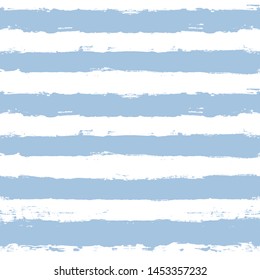 blue stripe Seamless pattern. vector Hand drawn striped geometric background. paint ink brush strokes. grunge stripes, modern paintbrush line for wrapping, wallpaper, textile