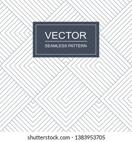 Blue striped abstract seamless pattern.Geometric simple background.Vector modern texture.