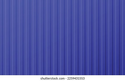 Blue striped cargo contaner texture. Metal sheet background