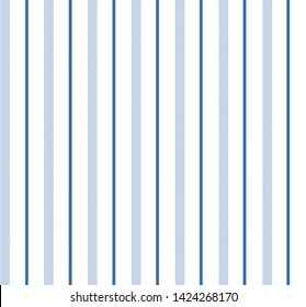 Blue striped classic texture seamless retro pattern. Vector illustration for man t-shirt or woman dress