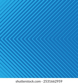 Blue striped geometrical diagonal parallel lines pattern on blue background, can be used for wallpaper, pattern, web, blog, surface, textures, graphic and printing.
