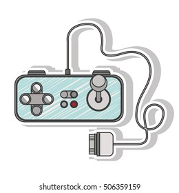 blue striped remote control games with rectangle form