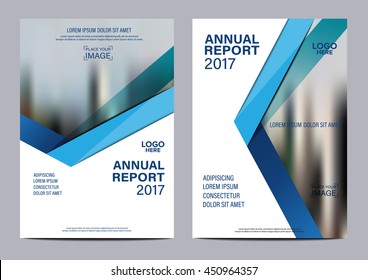 blue stripes background for Brochure Flyer cover page annual report design Layout vector template