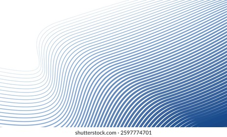 Blue stripes line abstract background for backdrop or fabric style
