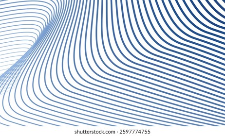 Blue stripes line abstract background for backdrop or fabric style