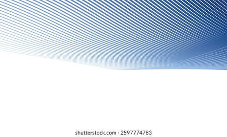 Blue stripes line abstract background for backdrop or fabric style