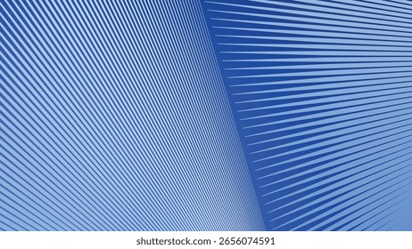 Blaue Streifen Linie abstrakter Hintergrund für modernes digitales Design, Web-Banner und Präsentationsverwendung