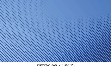 Blue Stripes Line Abstract Background for Modern Digital Design, Web Banner, and Presentation Use