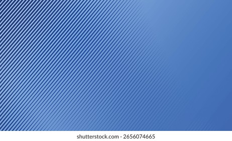 Blue Stripes Line Abstract Background for Modern Digital Design, Web Banner, and Presentation Use