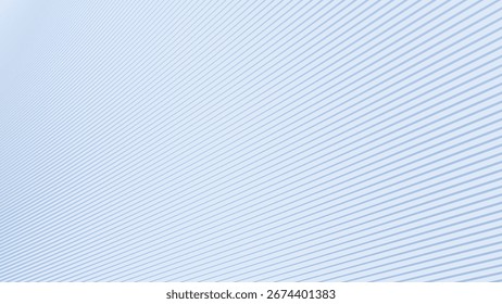 Linha de listras azul Plano de fundo abstrato padrão geométrico moderno Design de vetor de textura minimal