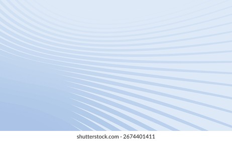Linha de listras azul Plano de fundo abstrato padrão geométrico moderno Design de vetor de textura minimal