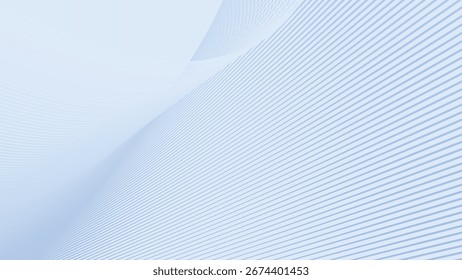 Blue Stripes Line Abstract Background Modern Geometric Pattern Minimal Texture Vector Design