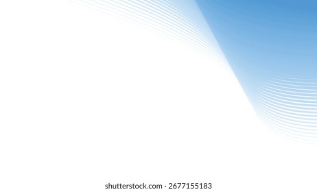 Diseño de fondo abstracto de línea de rayas azules para diseño moderno de Web y cubierta de patrón de Fondo de pantalla digital