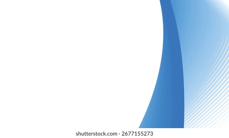 Diseño de fondo abstracto de línea de rayas azules para diseño moderno de Web y cubierta de patrón de Fondo de pantalla digital
