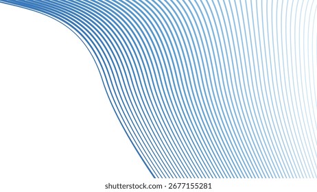 Diseño de fondo abstracto de línea de rayas azules para diseño moderno de Web y cubierta de patrón de Fondo de pantalla digital