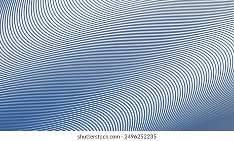 Blue stripes line wave abstract background for backdrop or presentation