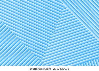Blue Stripes Linear Oblique Design Graphic Element