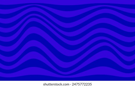 rayas azules líneas ondas curvas abstracto fondo