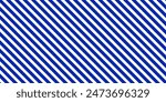 blue stripes on white background. Striped diagonal pattern Vector illustration of Seamless background Christmas or winter theme Background with slanted lines