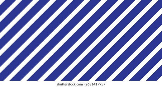 blue stripes on white background. Striped diagonal pattern Vector illustration of Seamless background Christmas or winter theme Background with slanted. 