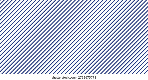 blue stripes on white background. Striped diagonal pattern Vector illustration of Seamless background Christmas or winter theme Background with slanted lines

