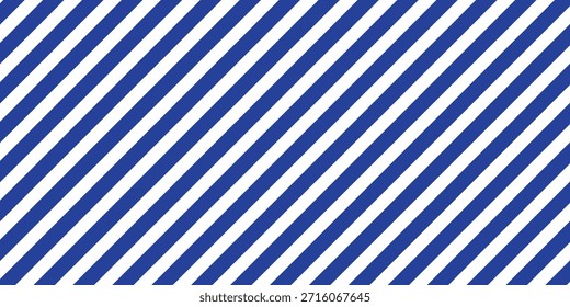 blue stripes on white background. Striped diagonal pattern Vector illustration of Seamless background Christmas or winter theme Background