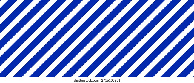 blue stripes on white background. Striped diagonal pattern Vector illustration of Seamless background Christmas or winter theme Background with slanted lines
