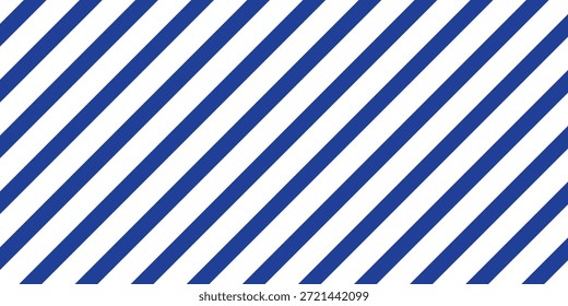 blue stripes on white background. Striped diagonal pattern Vector illustration of Seamless background Christmas or winter theme Background Eps10