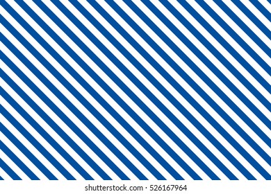 Blue stripes on white background. Striped diagonal pattern Vector illustration of Seamless background Christmas or winter theme Geometric pattern Background with slanted line