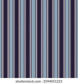 Blue Stripes pattern texture thick straight lines. Stylish abstract geometric striped background. Vertical lines background. Vector pattern  fabric texture. Geometric striped line abstract design.