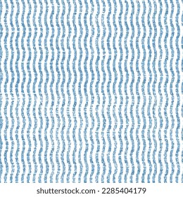 Blue stripes.Seamless original pattern.Hand drawing with stripes of acrylic paints and brushes. Geometric texture, background