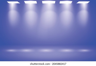 Blue studio background high quality