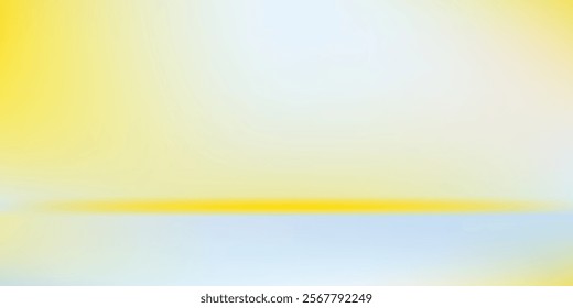 Blue studio room. Limbo light background. Abstract 3d backdrop for product presentation. Minimal wall scene simple modern art