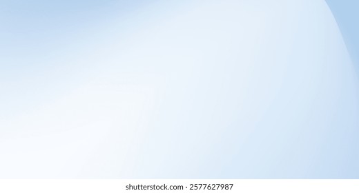 Blue studio room. Limbo light background. Abstract 3d backdrop for product presentation art simple modern